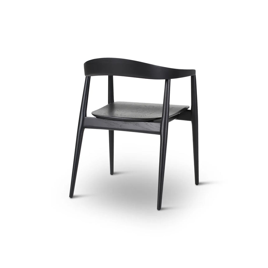 PURA Essstuhl schwarz aus Holz - ZEN ZONE Furniture
