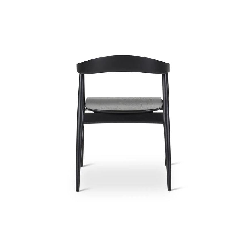PURA Essstuhl schwarz aus Holz - ZEN ZONE Furniture