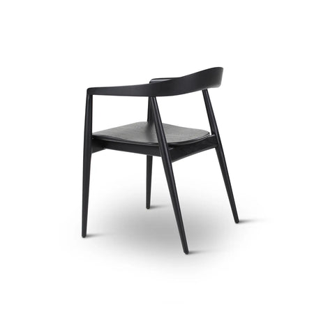 PURA Essstuhl schwarz aus Holz - ZEN ZONE Furniture
