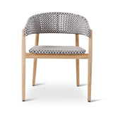 Gartenstuhl Ralf aus Teakholz in grau - ZEN ZONE Furniture