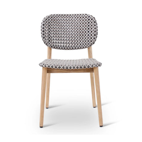 Gartenstuhl Zara aus Teakholz in grau - ZEN ZONE Furniture