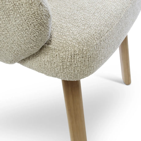 Essstuhl Bolly aus Eiche in beige - ZEN ZONE Furniture