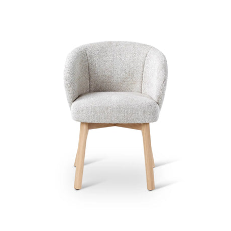 Essstuhl Bolly aus Eiche in beige - ZEN ZONE Furniture