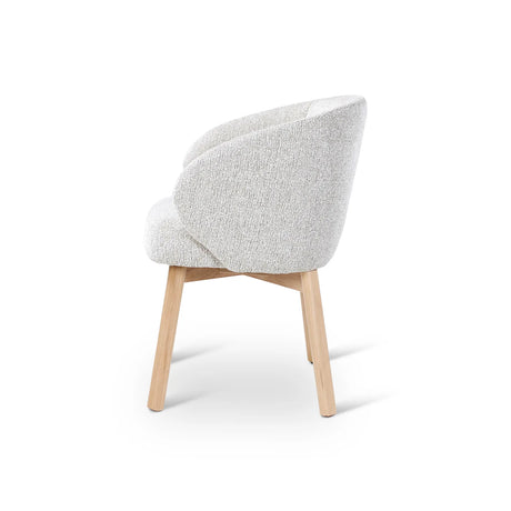 Essstuhl Bolly aus Eiche in beige - ZEN ZONE Furniture