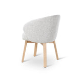 Essstuhl Bolly aus Eiche in beige - ZEN ZONE Furniture