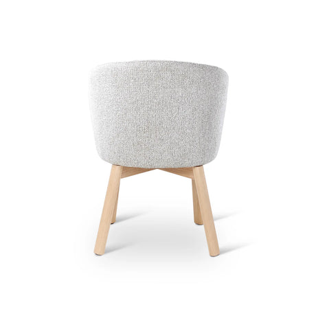 Essstuhl Bolly aus Eiche in beige - ZEN ZONE Furniture
