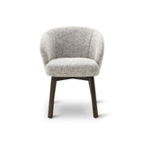 Essstuhl Bolly aus Eiche in hellgrau - ZEN ZONE Furniture