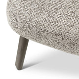 Essstuhl Bolly aus Eiche in hellgrau - ZEN ZONE Furniture