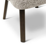 Essstuhl Bolly aus Eiche in hellgrau - ZEN ZONE Furniture