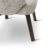 Essstuhl Bolly aus Eiche in hellgrau - ZEN ZONE Furniture