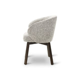 Essstuhl Bolly aus Eiche in hellgrau - ZEN ZONE Furniture