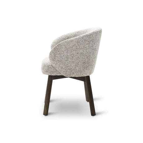 Essstuhl Bolly aus Eiche in hellgrau - ZEN ZONE Furniture