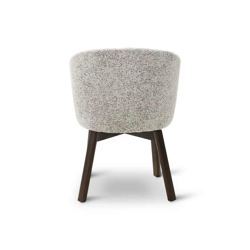 Essstuhl Bolly aus Eiche in hellgrau - ZEN ZONE Furniture