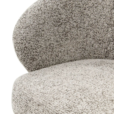 Essstuhl Bolly aus Eiche in hellgrau - ZEN ZONE Furniture