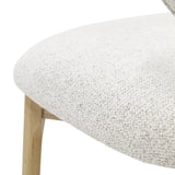 BLAKE Barhocker aus Eiche in Elfenbein/Natur, 49×58×99 cm - ZEN ZONE Furniture