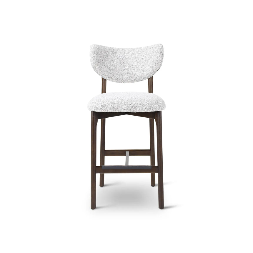 BLAKE Barhocker aus Eiche in Dunkelbraun, 49×58×99 cm - ZEN ZONE Furniture