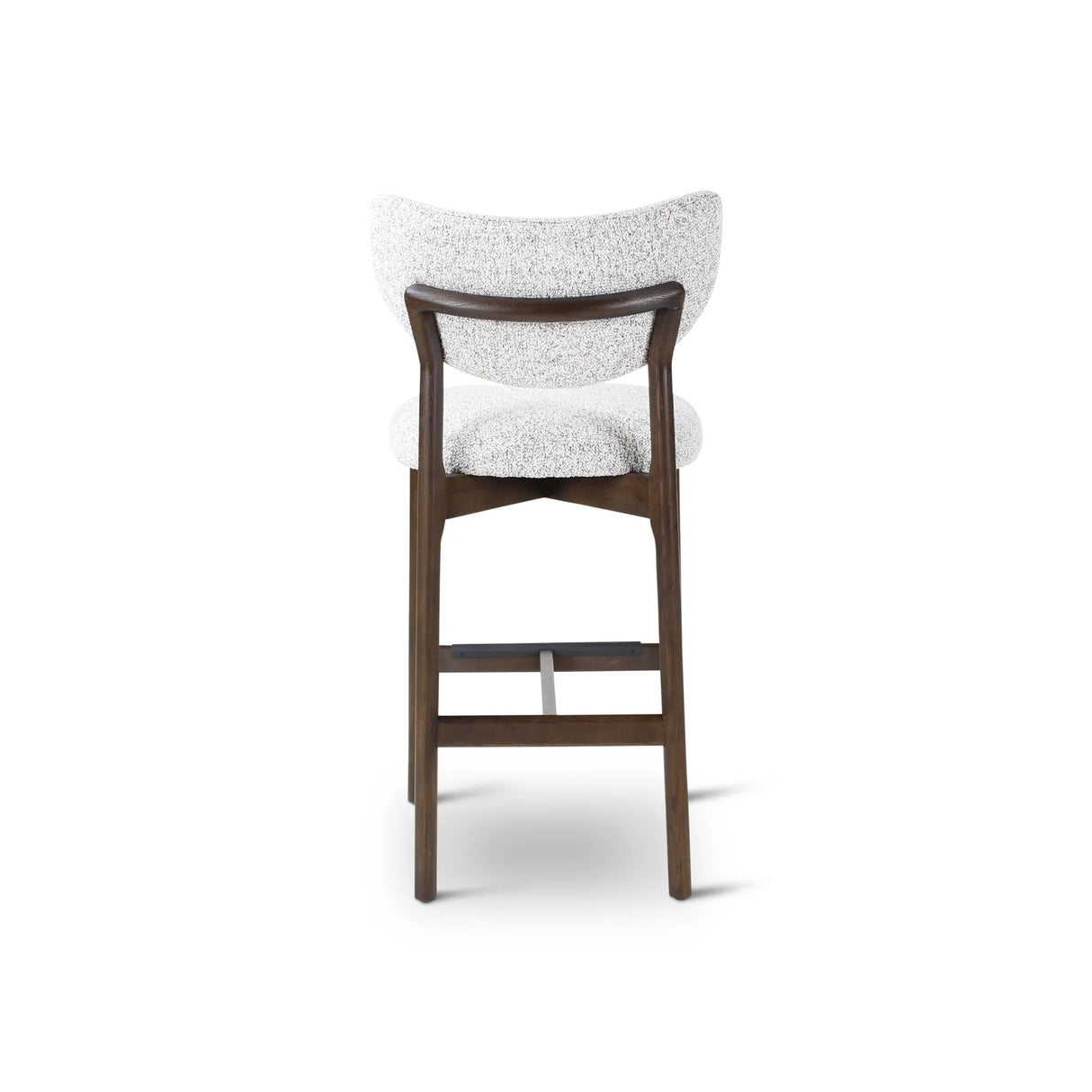 BLAKE Barhocker aus Eiche in Dunkelbraun, 49×58×99 cm - ZEN ZONE Furniture