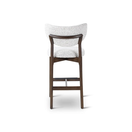 BLAKE Barhocker aus Eiche in Dunkelbraun, 49×58×99 cm - ZEN ZONE Furniture