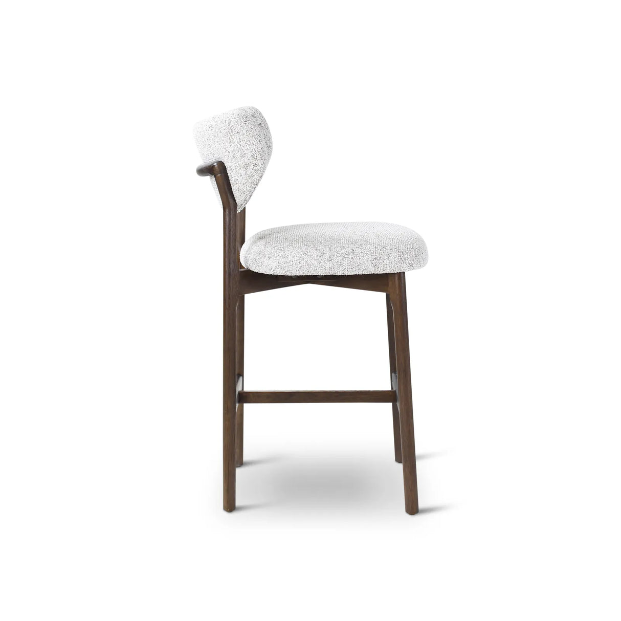 BLAKE Barhocker aus Eiche in Dunkelbraun, 49×58×99 cm - ZEN ZONE Furniture