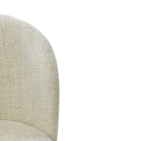 MIKO Essstuhl in Natur mit schwarzen Metallbeinen - ZEN ZONE Furniture