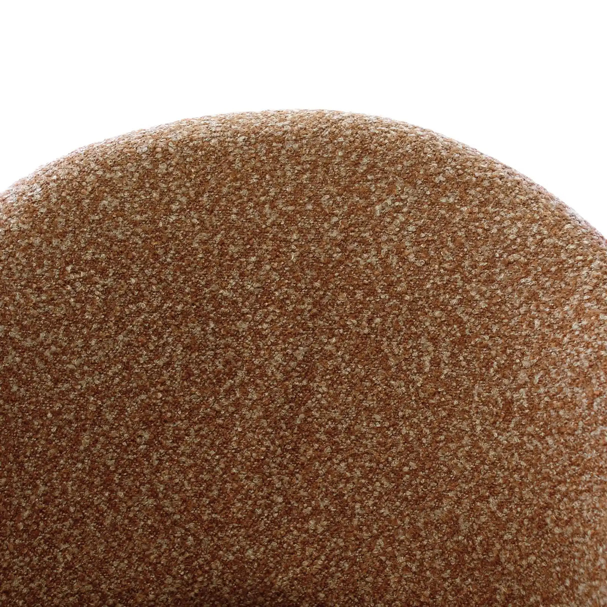 YALO Essstuhl mit Armlehnen in Brick, schwarze Metallbeine - ZEN ZONE Furniture