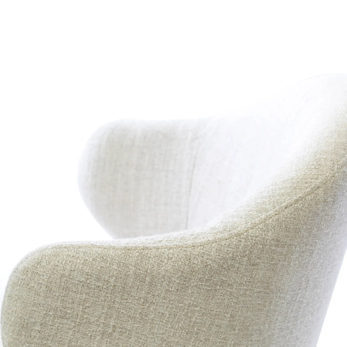 Essstuhl YALO mit Armlehnen in Natur, schwarze Metallbeine - ZEN ZONE Furniture