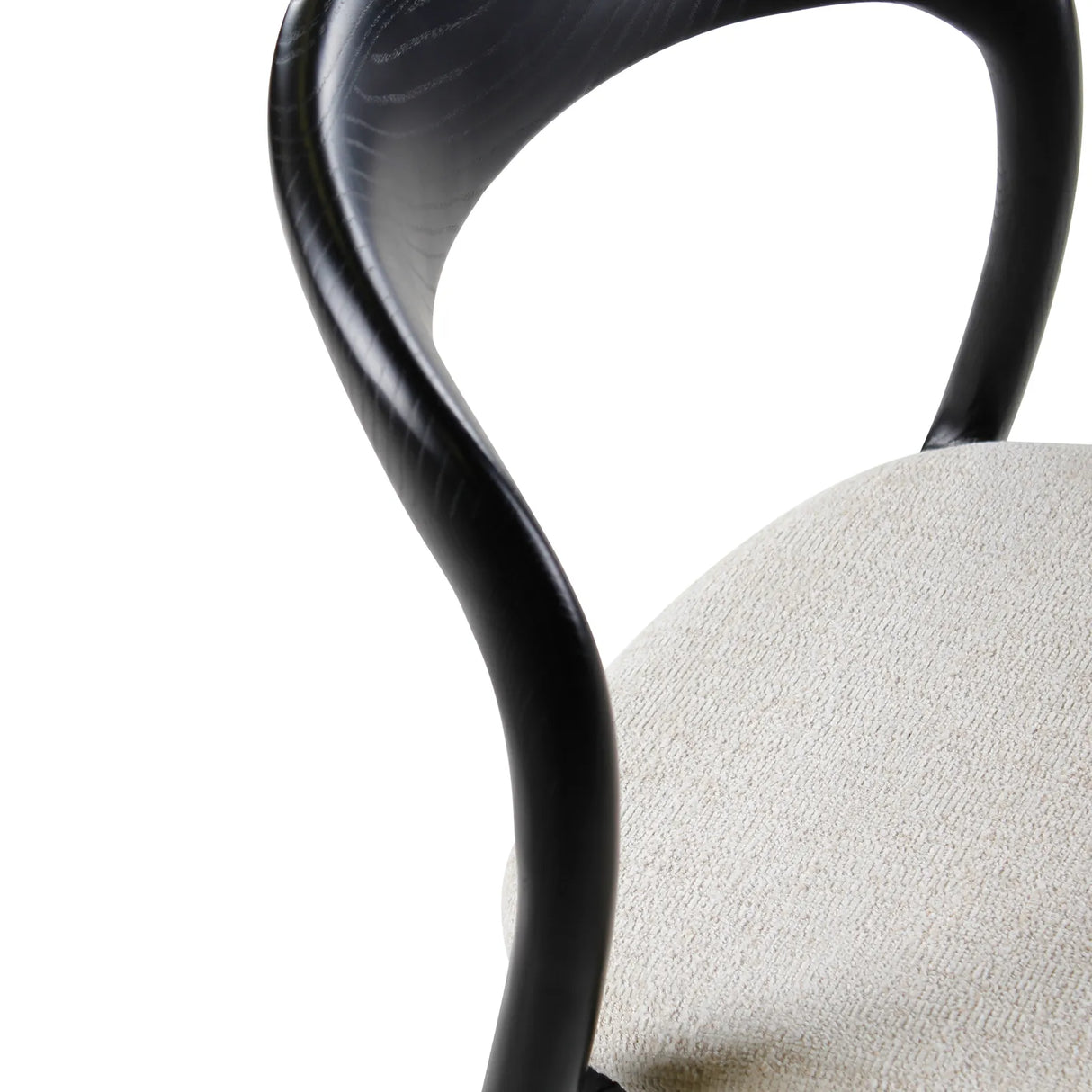 MIRANO Essstuhl in Off White/Schwarz - ZEN ZONE Furniture