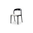 MIRANO Essstuhl in Off White/Schwarz - ZEN ZONE Furniture