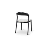 MIRANO Essstuhl in Off White/Schwarz - ZEN ZONE Furniture