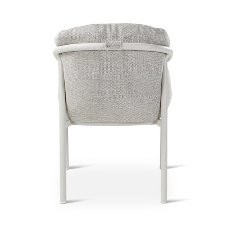 Gartenstuhl Liv aus Aluminium mit dünenfarbenen Kissen - ZEN ZONE Furniture