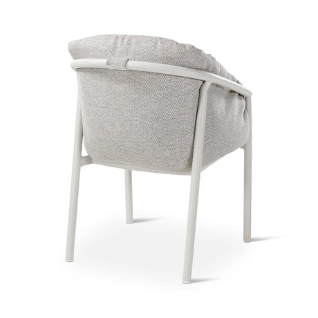 Gartenstuhl Liv aus Aluminium mit dünenfarbenen Kissen - ZEN ZONE Furniture