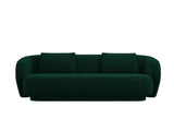 Camden 3-Sitzer Sofa aus Samt oder Chenille, 204x102x72 cm