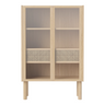 Cana Highboard niedrig, aus Eiche, geölt, 70.6x40 cm