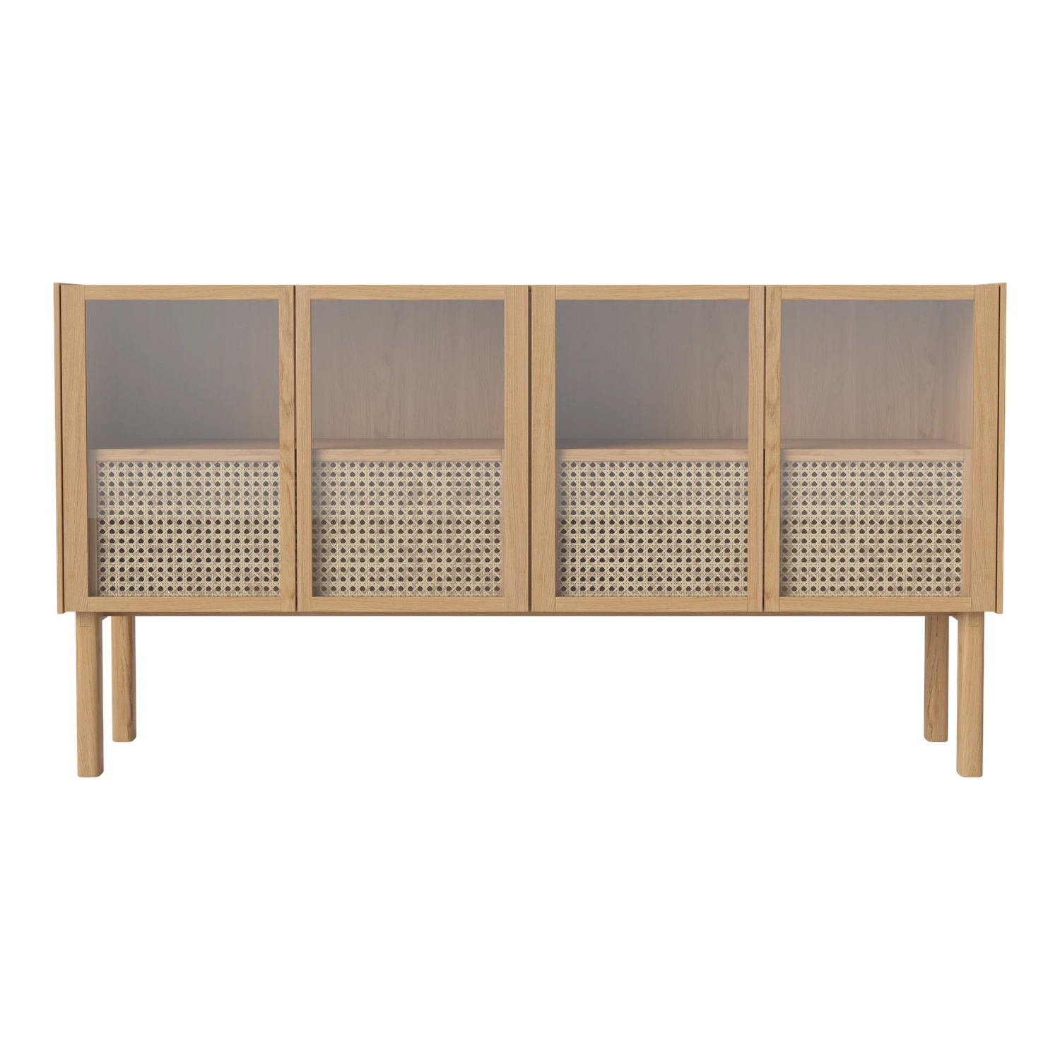 Cana Sideboard, aus Eiche, geölt, 158x40 cm - ZEN ZONE Furniture