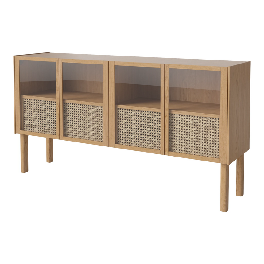 Cana Sideboard, aus Eiche, geölt, 158x40 cm - ZEN ZONE Furniture
