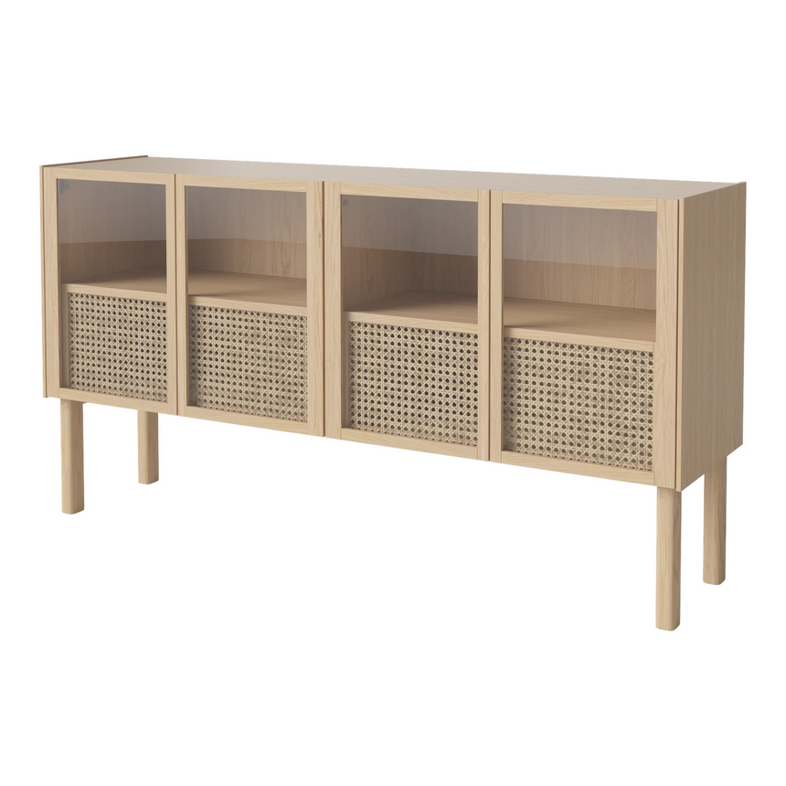 Cana Sideboard, aus Eiche, geölt, 158x40 cm - ZEN ZONE Furniture