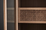 Cana Highboard niedrig, aus Eiche, geölt, 70.6x40 cm