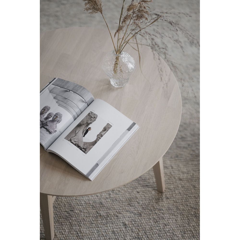 FILIPPA Couchtisch Weiß pigmentiert 90x90x52cm - ZEN ZONE