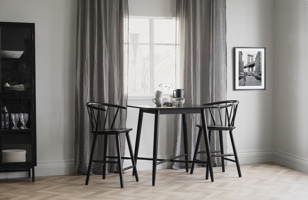 LOTTA Stehtische Schwarz 90x90x91cm - ZEN ZONE