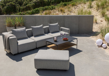 Cobana Lounge Sofa - Pouf Sand Melange - ZEN ZONE