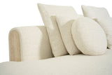 Tarida Sofa Linke Armlehne Travertin 2P - ZEN ZONE Furniture
