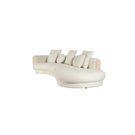Tarida Sofa Linke Armlehne Travertin 2P - ZEN ZONE Furniture