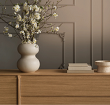 Daia Sideboard with Drawers, oak, oiled, 180x50.5 cm