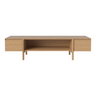 Daia Lowboard, oak, oiled, 180 cm