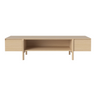 Daia Lowboard, oak, oiled, 180 cm
