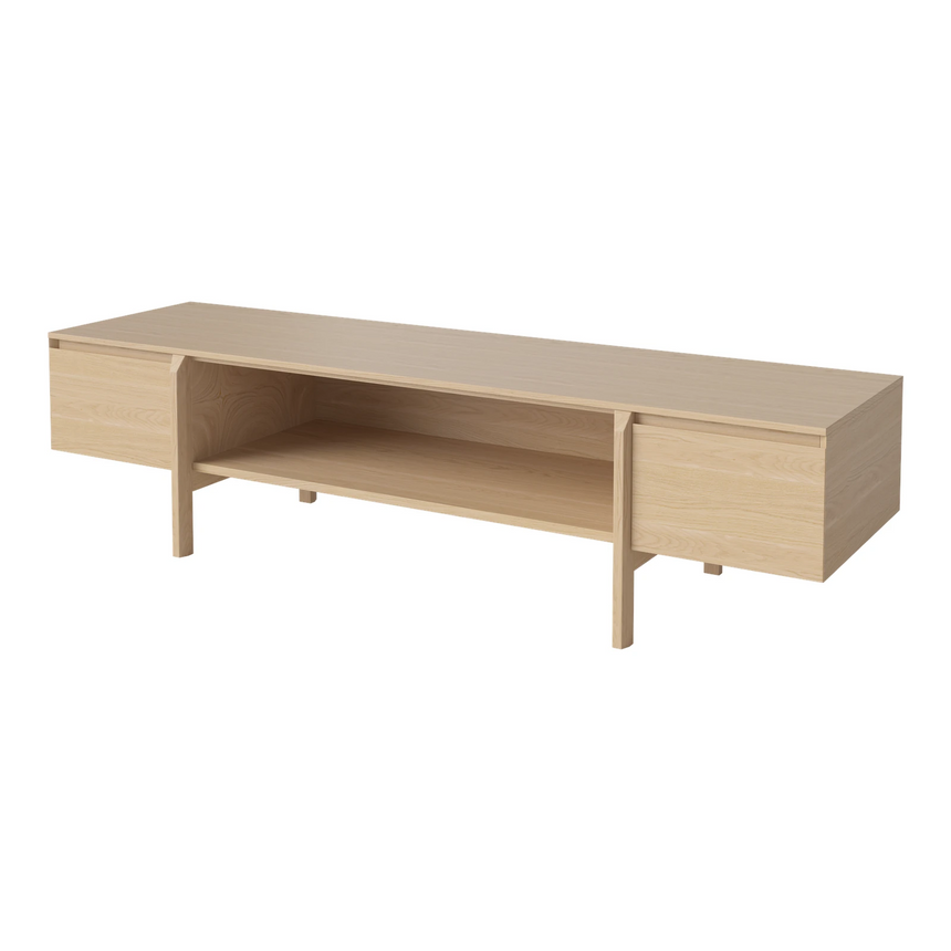 Daia Lowboard, oak, oiled, 180 cm