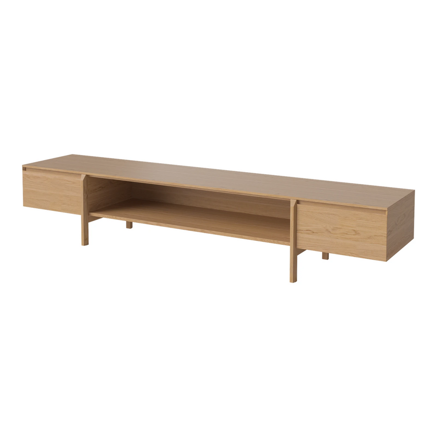 Daia Lowboard, aus Eiche, geölt, 240 cm