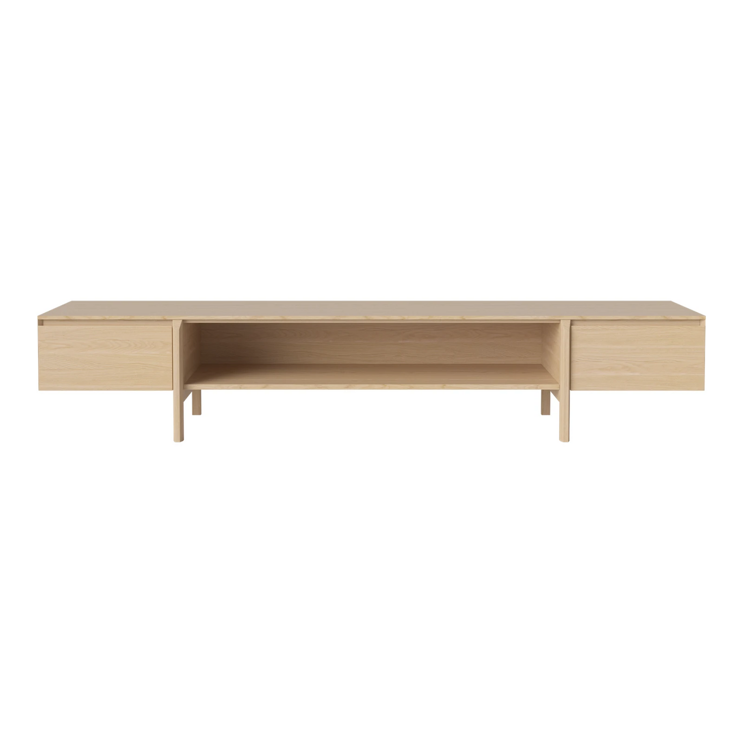 Daia Lowboard, aus Eiche, geölt, 240 cm
