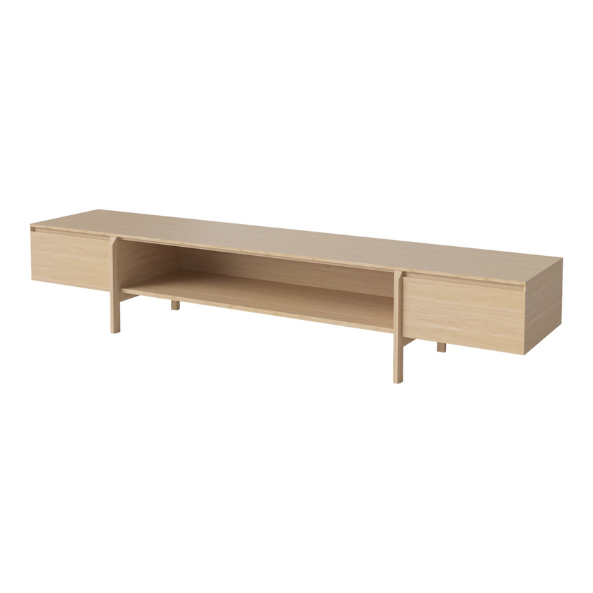 Daia Lowboard, aus Eiche, geölt, 240 cm