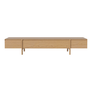 Daia Lowboard mit Schubladen, aus Eiche, geölt, 240 cm - ZEN ZONE Furniture